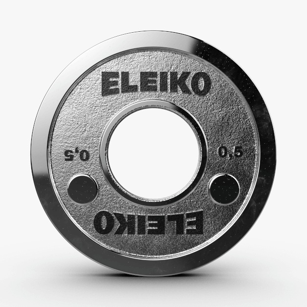 Eleiko powerlifting soutěžní ocelové disky | Eleiko.cz
