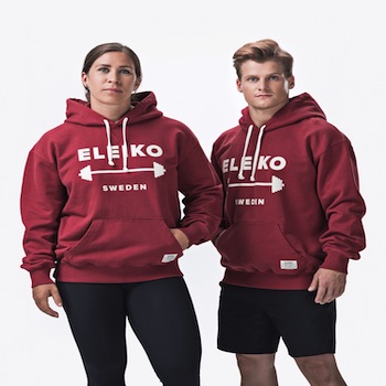 Eleiko 1957 mikina unisex s kapuc | Eleiko.cz